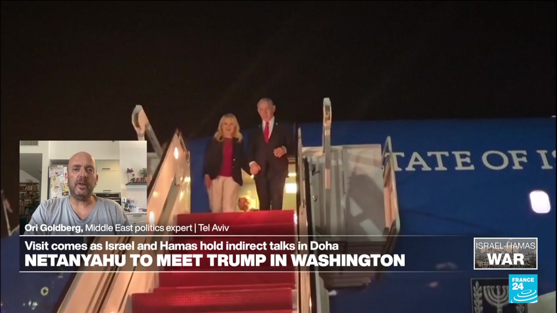 'Video thumbnail for White House visit: 'For Netanyahu the issue is mostly about domestic politics, not Israeli security''