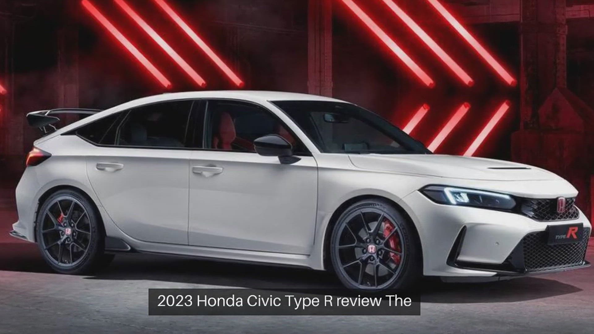 'Video thumbnail for 2023 Honda Civic Type R review'