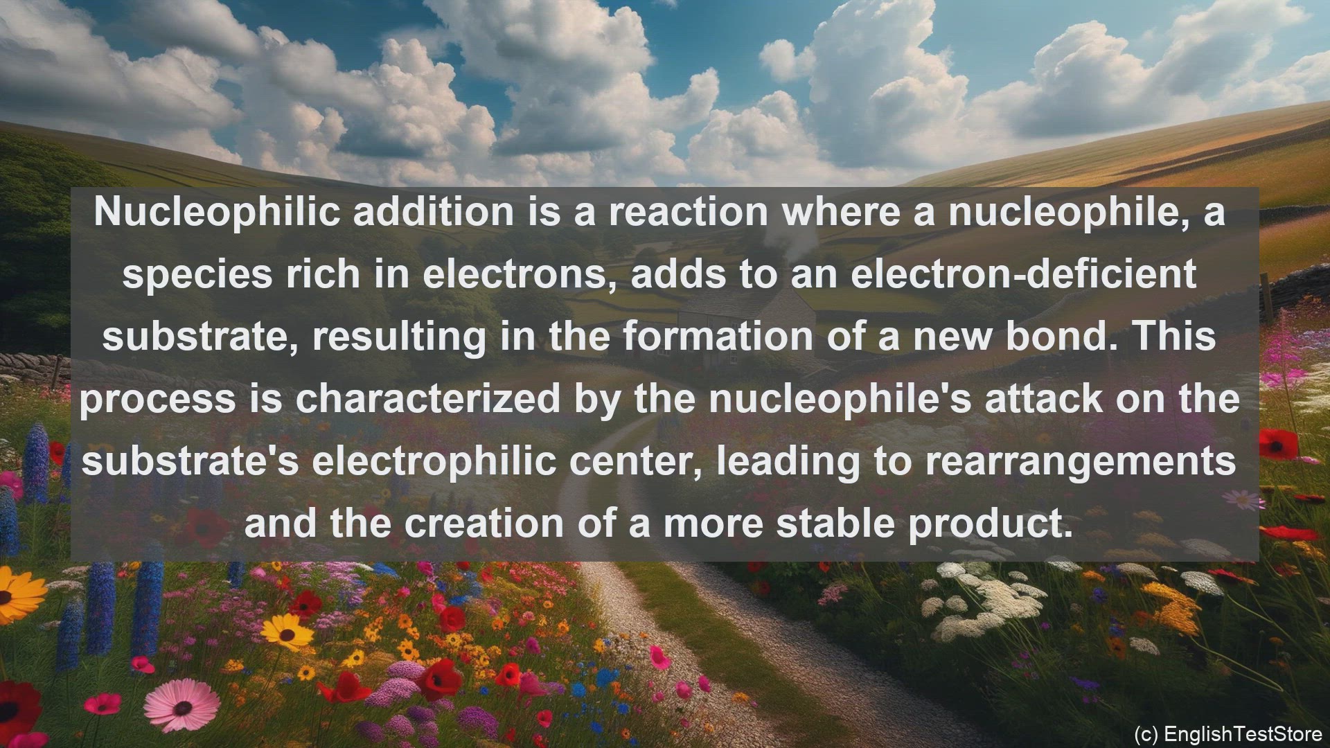 'Video thumbnail for Nucleophilic addition in science  definition and examples'