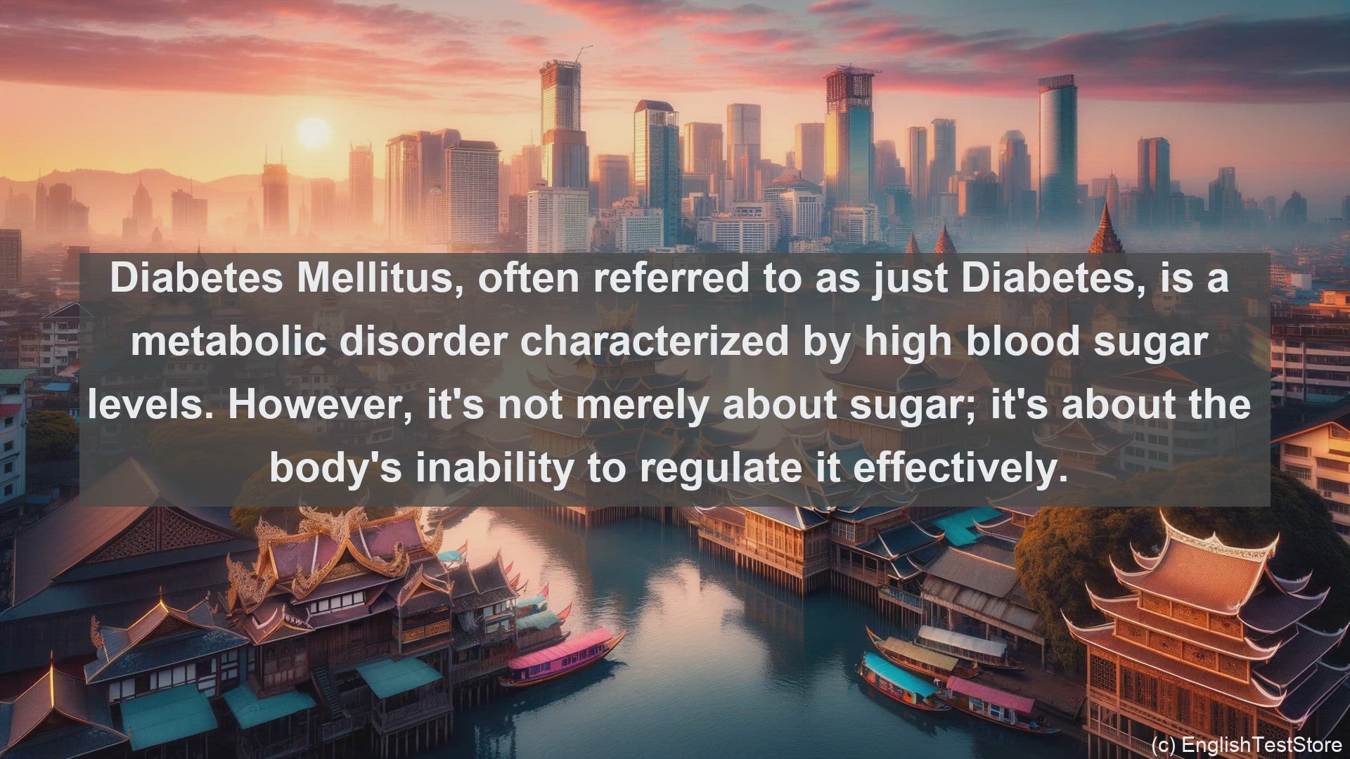'Video thumbnail for Diabetes mellitus in science  definition and examples'