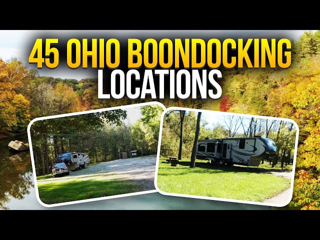 Video thumbnail for 45 Ohio Boondocking Locations: How to Research, Map, and Access Sites