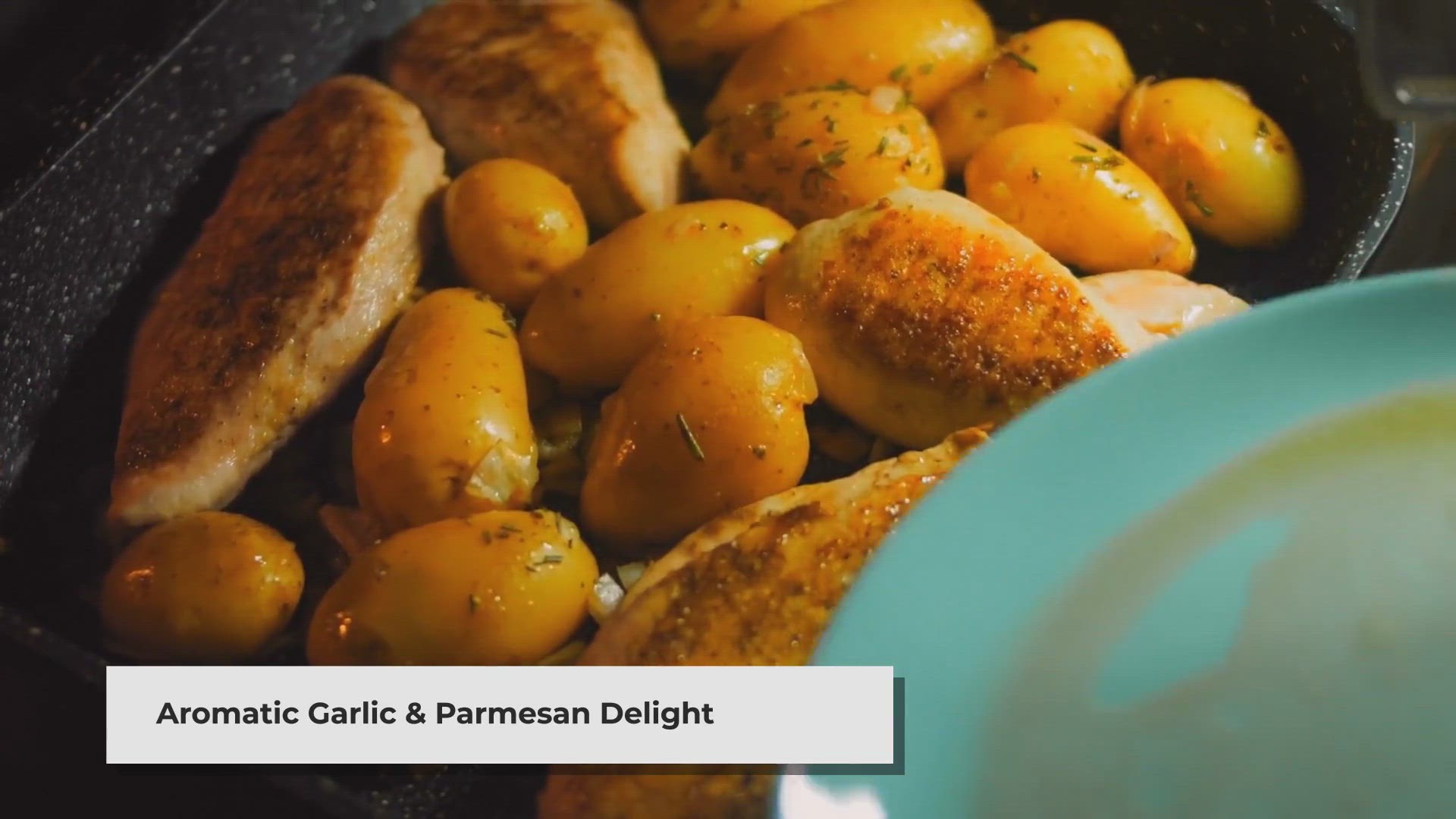 Video thumbnail for Garlic Parmesan Chicken & Potatoes: Easy One-Pan Dinner