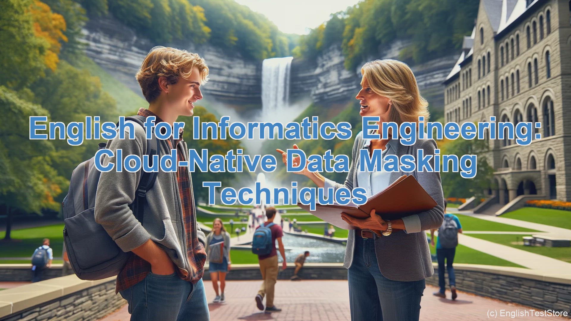'Video thumbnail for English Conversation for Informatics Engineering: Cloud-Native Data Masking Techniques'