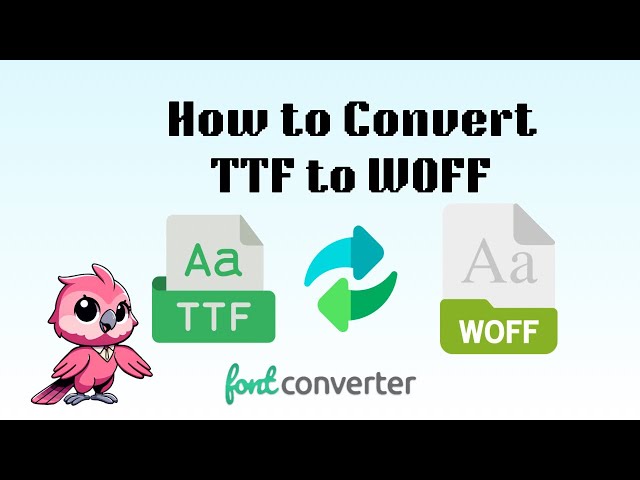 Video thumbnail for How to Convert TTF to WOFF (Simple Guide)