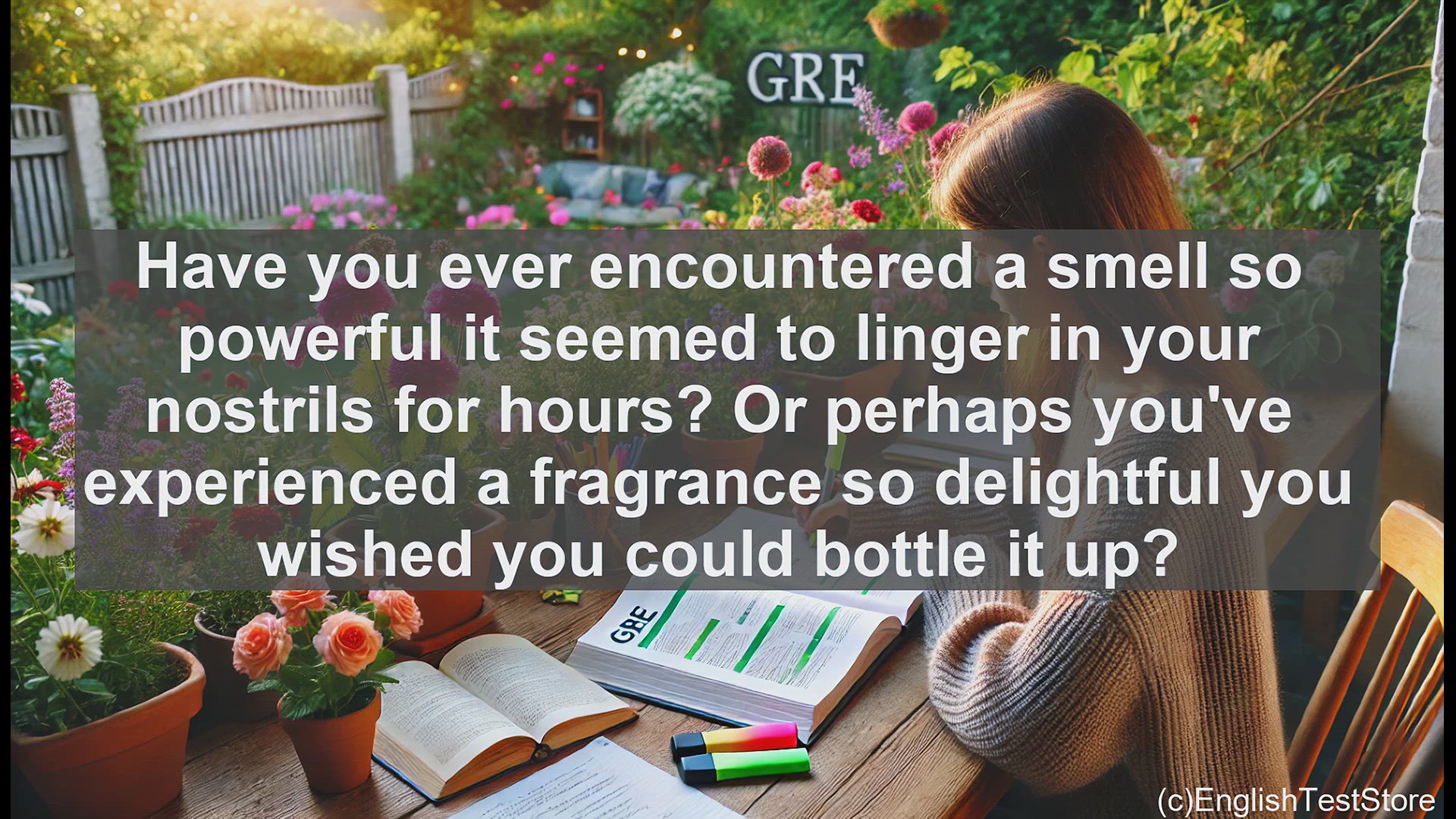 'Video thumbnail for GRE Vocabulary Lesson: Exploring the Powerful Word - Odoriferous'