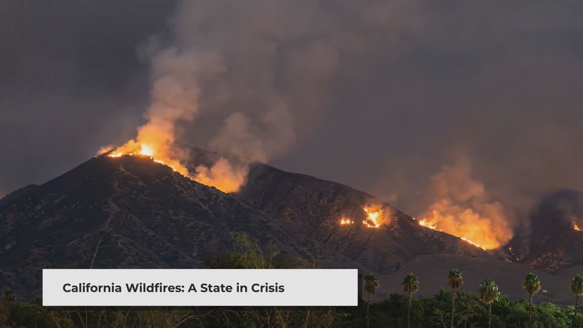 video of: Wildfires Ravage California: Los Angeles Faces Fiery Crisis