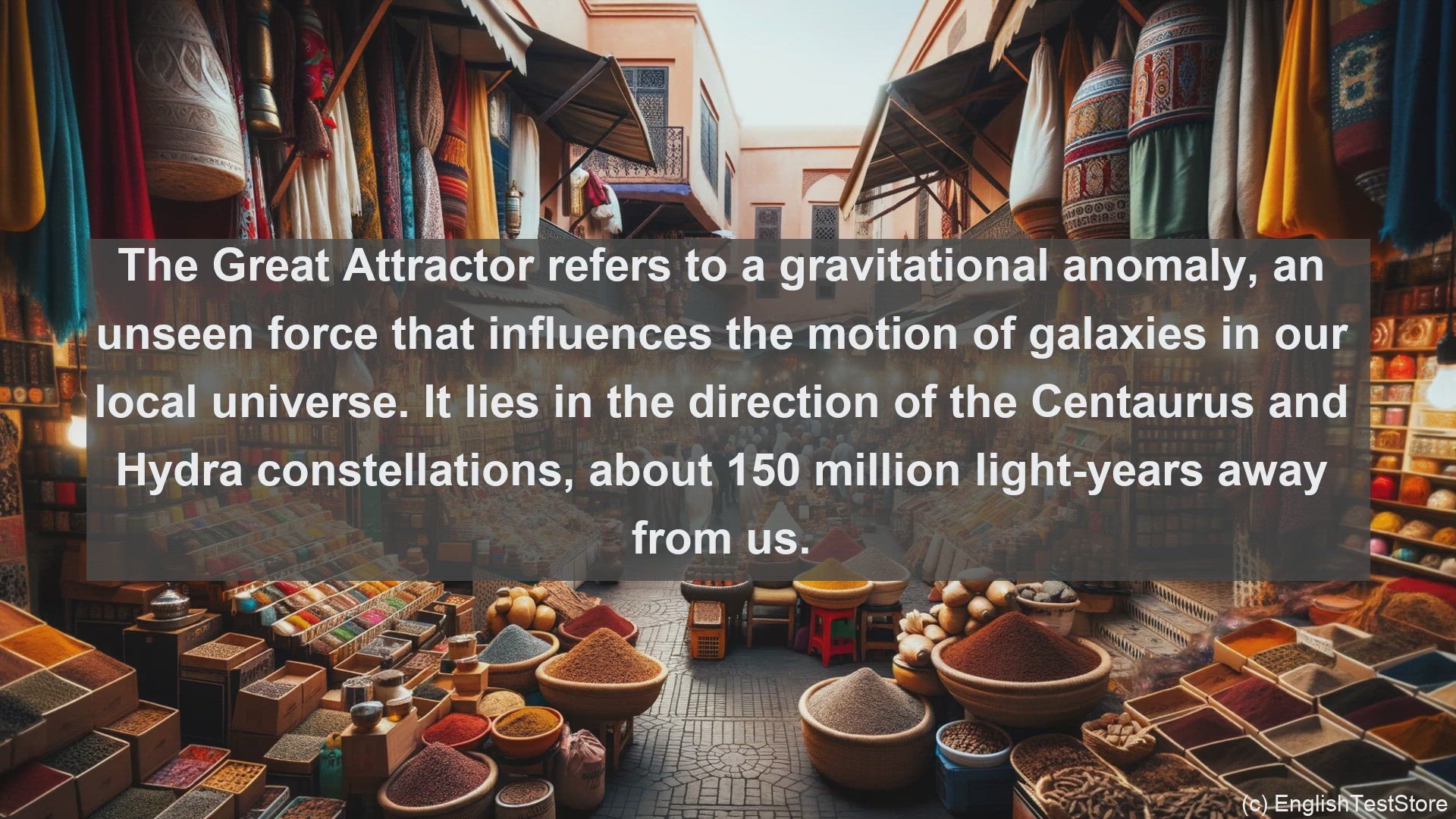 'Video thumbnail for Great attractor in science  definition and examples'