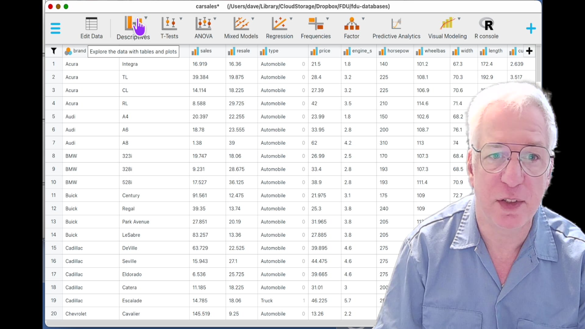 Video thumbnail for Crosstabs in JASP