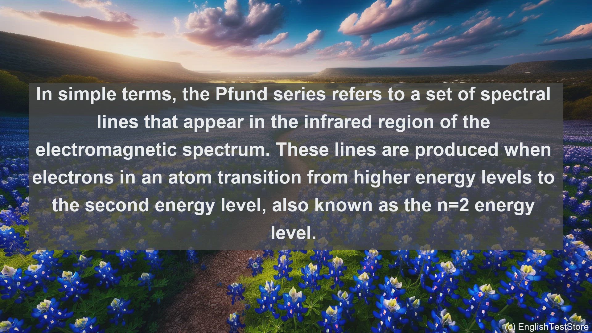 'Video thumbnail for Pfund series in science  definition and examples'