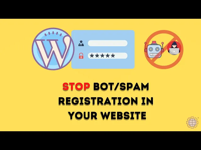 Video thumbnail for Stop Bot or Spam Registration in WordPress Website | Allow Certain Email