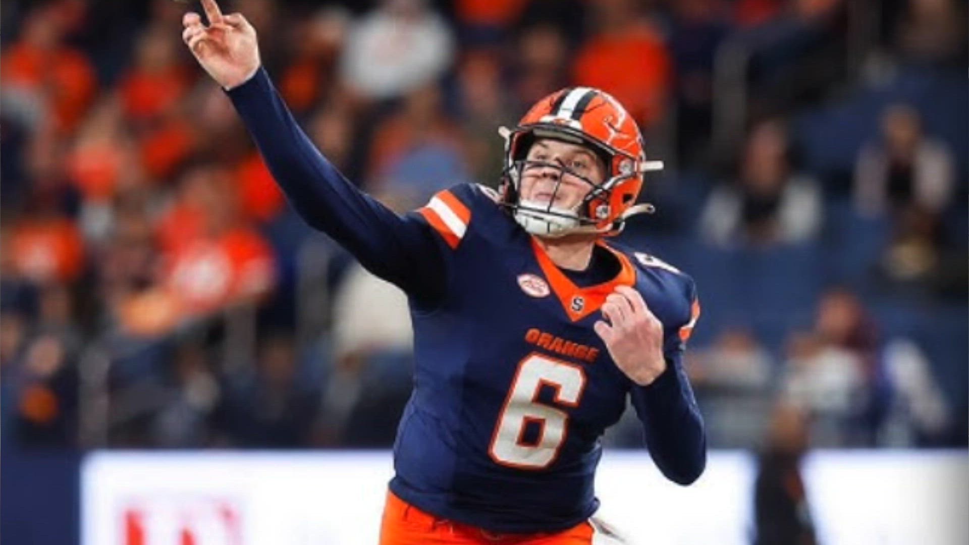 'Video thumbnail for Kyle McCord Slices Up UConn'
