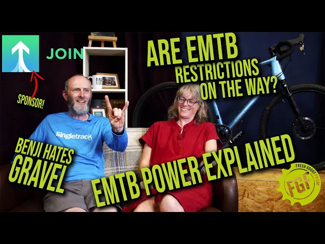 'Video thumbnail for Fresh Goods Friday Podcast: Episode the 13th - Are eMTBs about to be hit with power restrictions?'