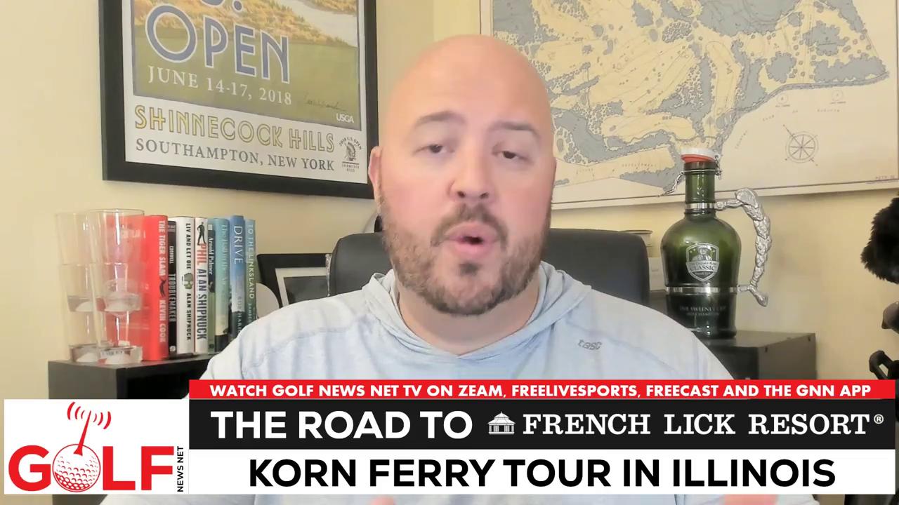 'Video thumbnail for Korn Ferry Tour heads to Springfield for Memorial Health Championship'