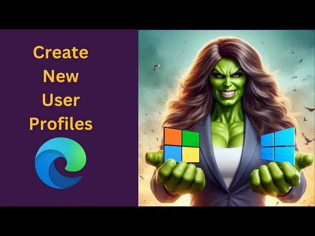 'Video thumbnail for How to Create New User Profiles in Microsoft Edge on Windows 11 or 10 | GearUpWindows Tutorial'
