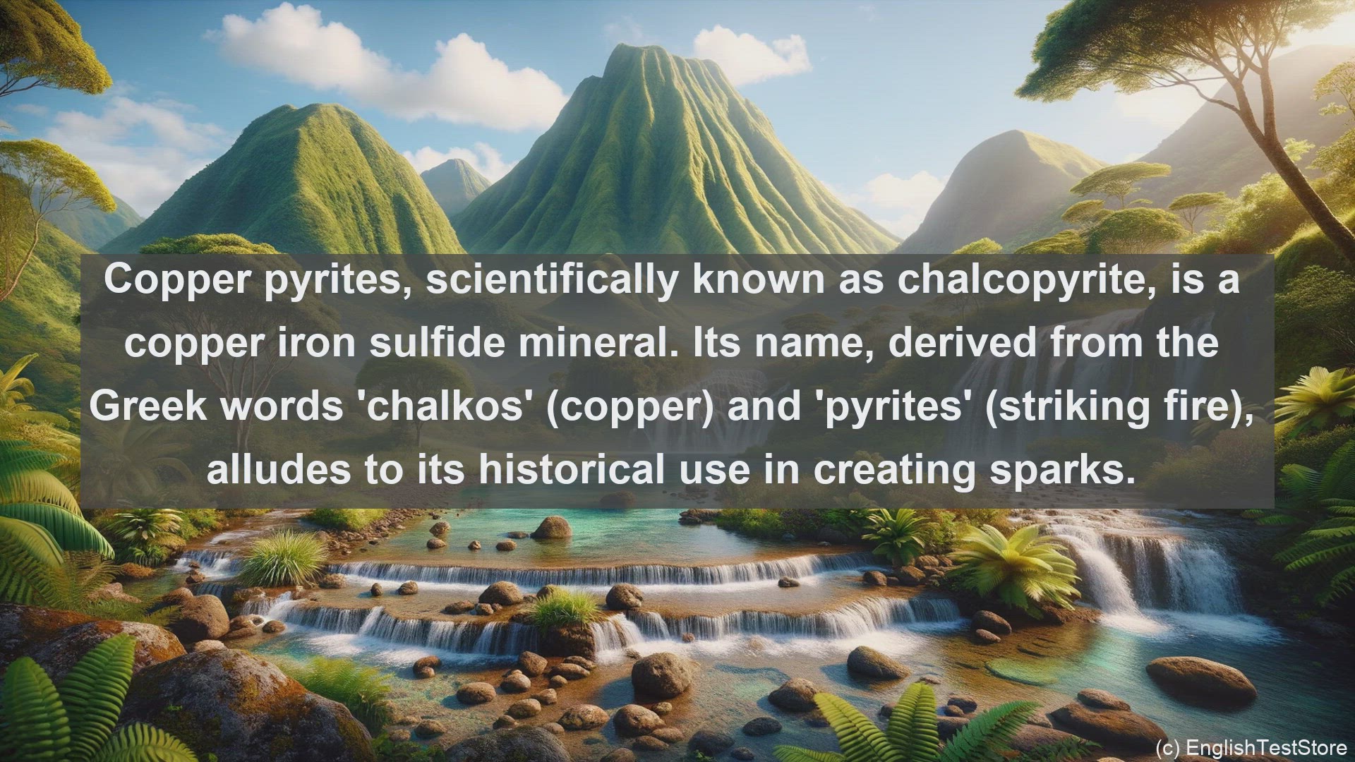 'Video thumbnail for Copper pyrites in science  definition and examples'
