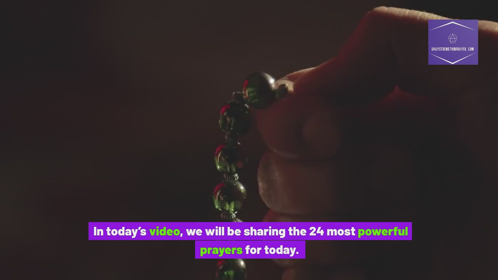 'Video thumbnail for 30 Most Powerful Prayers for Today'