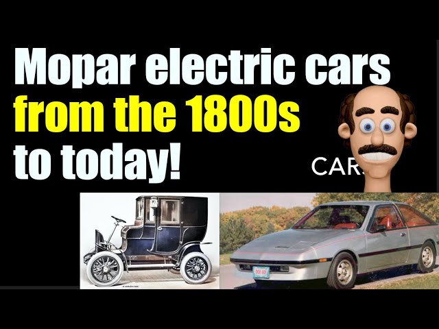 'Video thumbnail for Mopar electric cars, from the 1800s to today!'