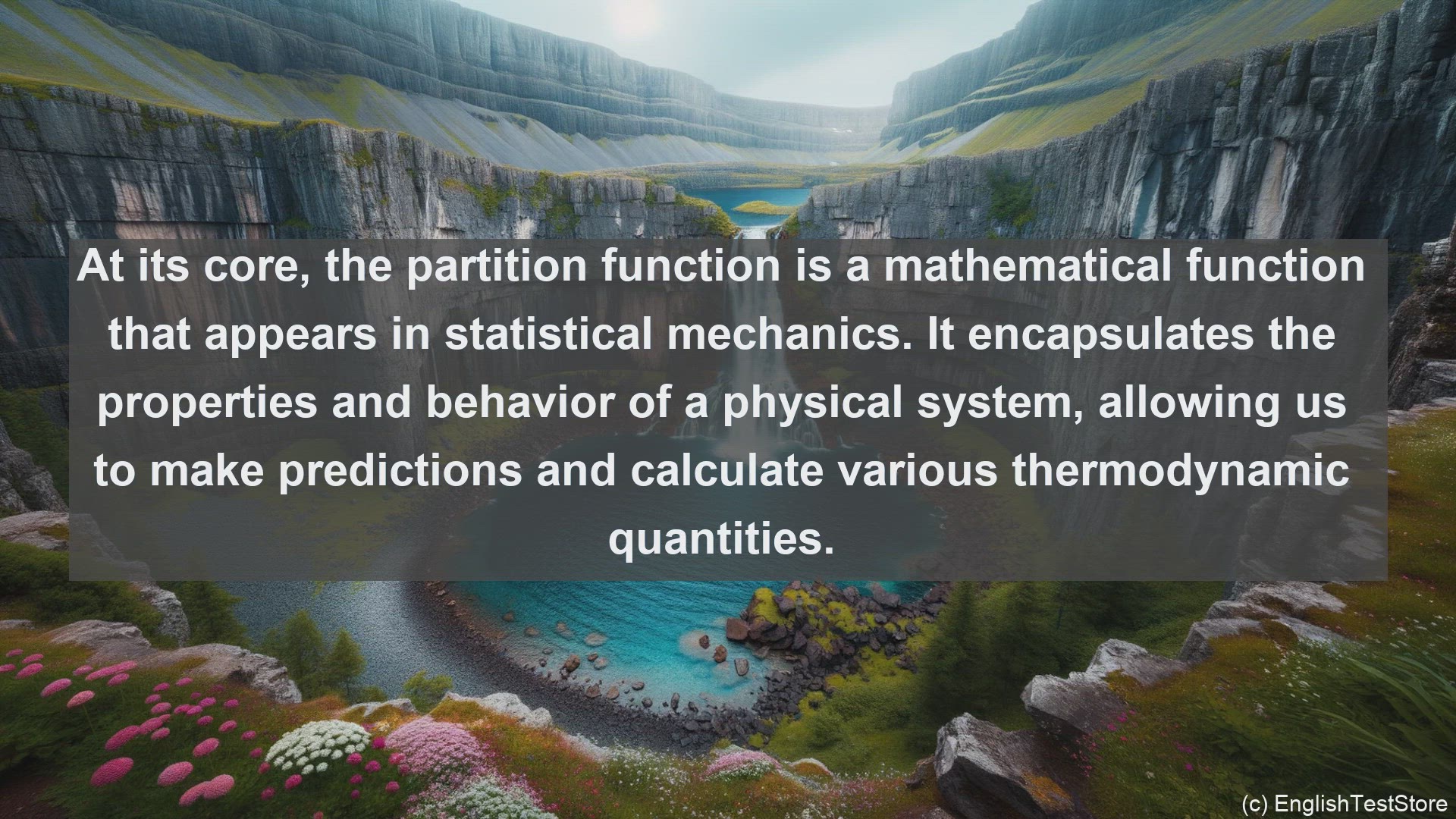 'Video thumbnail for Partition function in science  definition and examples'