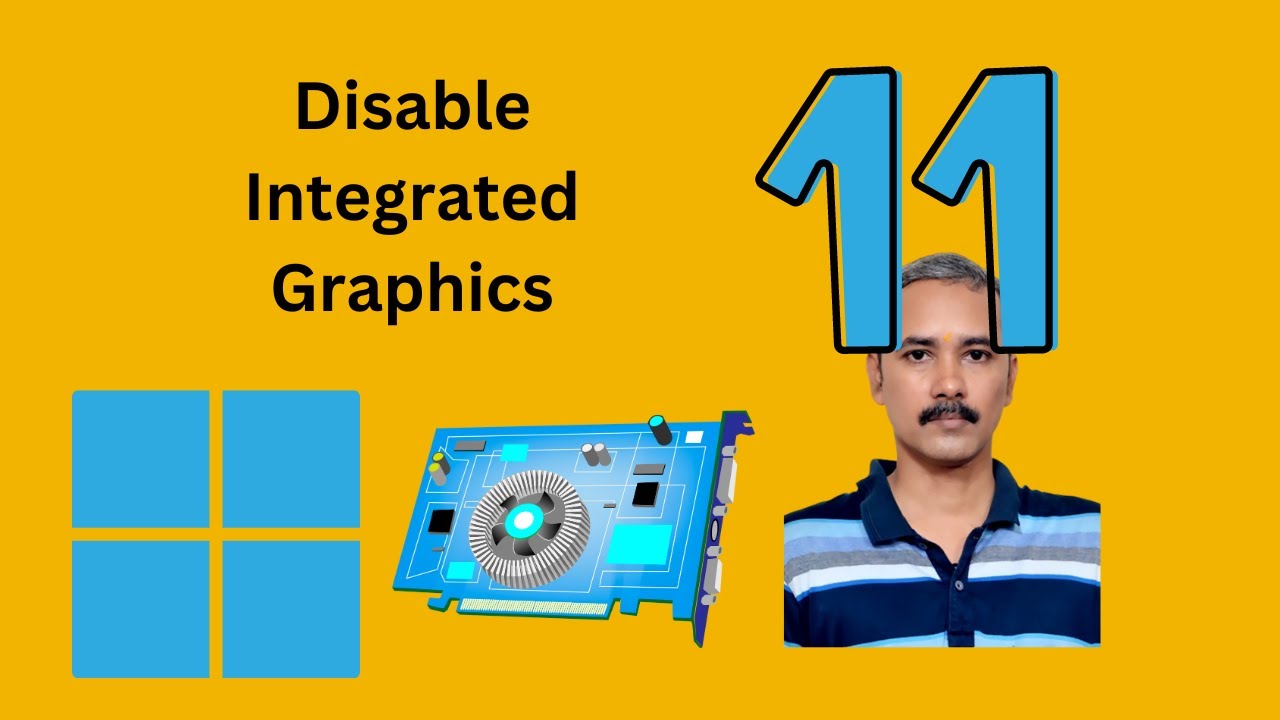'Video thumbnail for How to Disable Your Integrated Graphics on Windows 11 | GearUpWindows Tutorial'