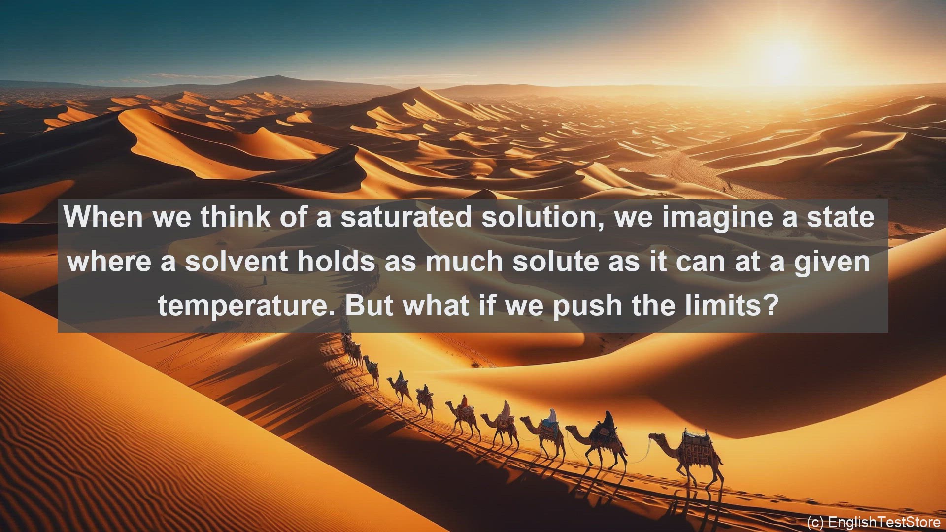 'Video thumbnail for Supersaturated solution in science  definition and examples'