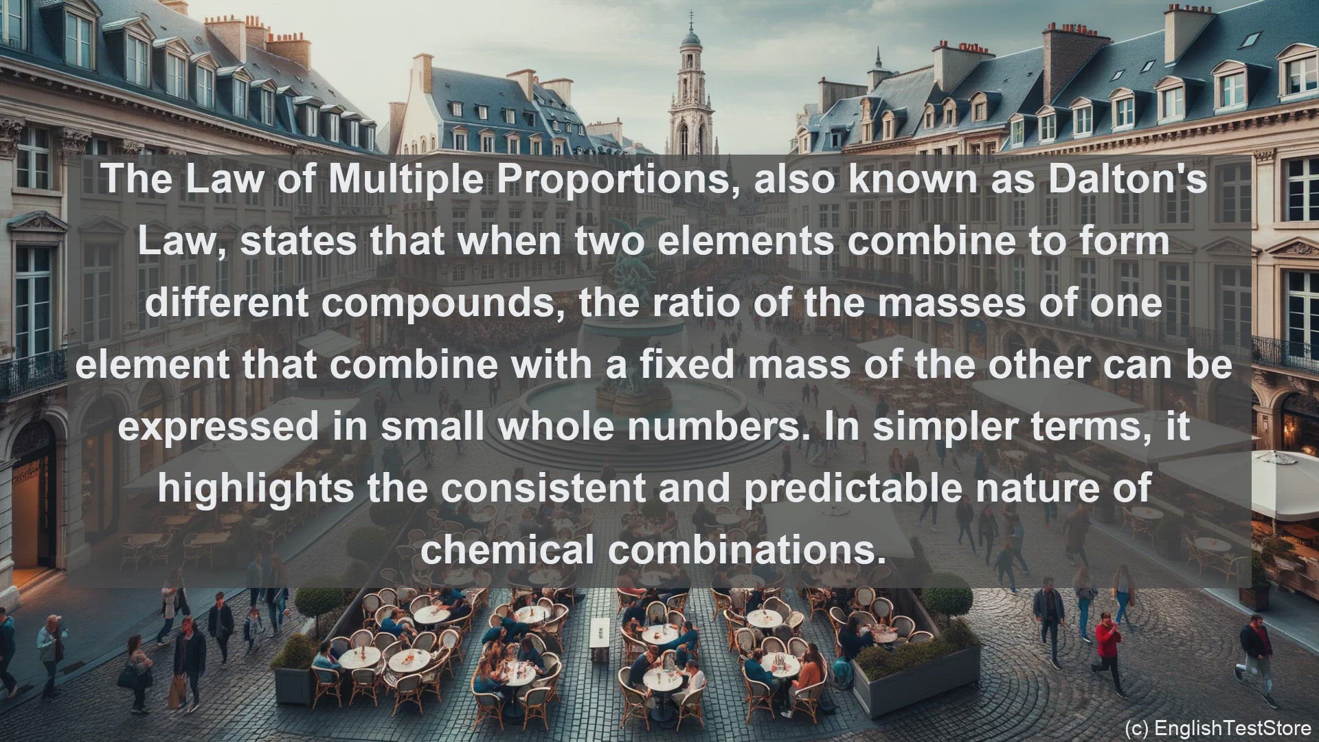 'Video thumbnail for Law of multiple proportions in science  definition and examples'