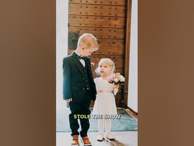 Video thumbnail for Cutest Ring Bearer Ever 💍