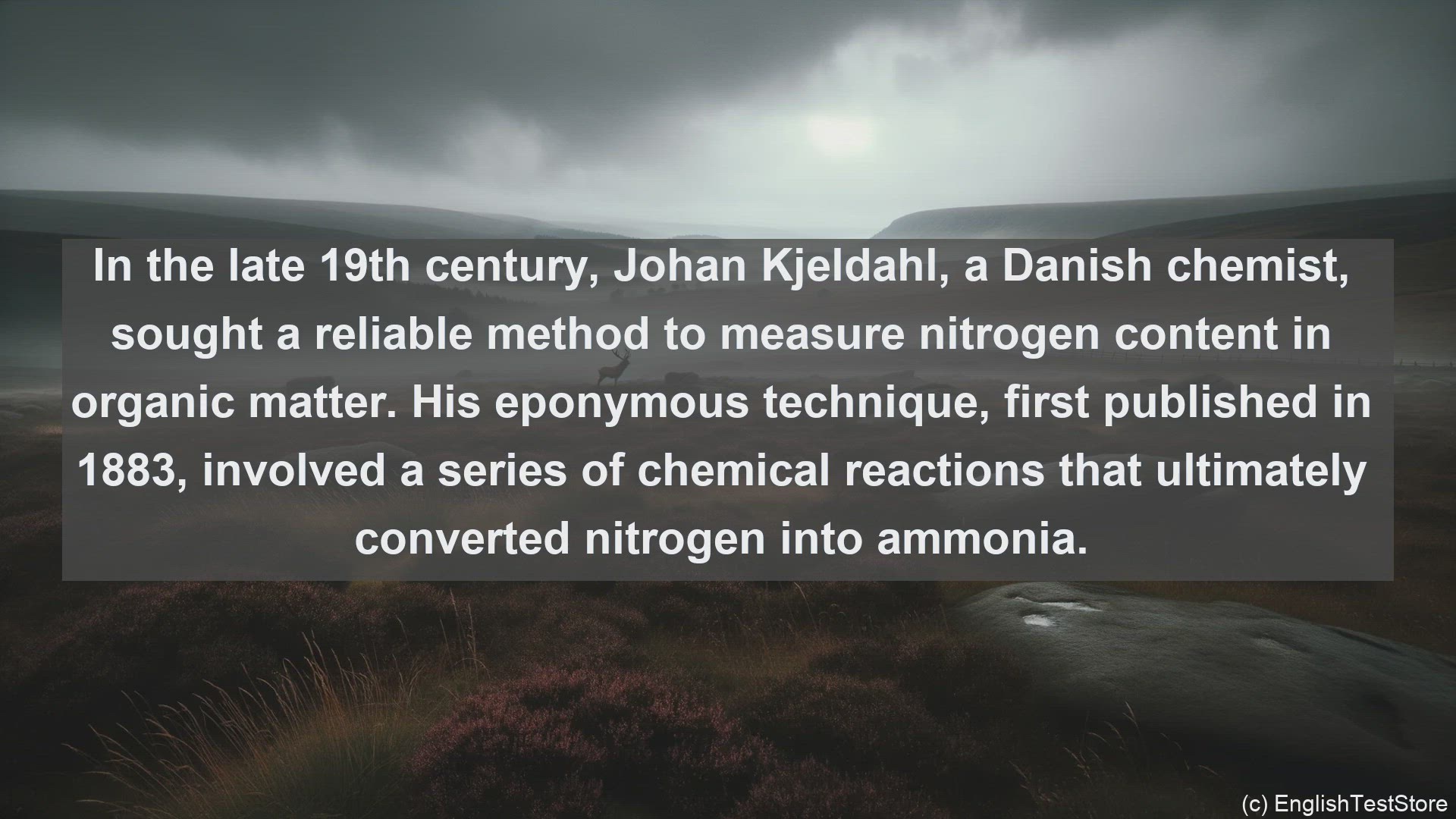 'Video thumbnail for Kjeldahl method in science  definition and examples'