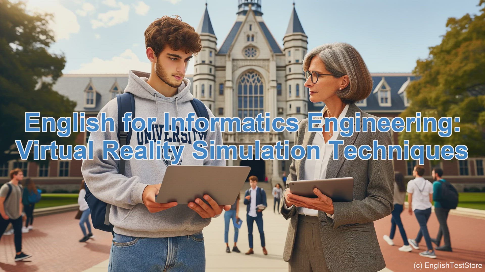 'Video thumbnail for English Conversation for Informatics Engineering: Virtual Reality Simulation Techniques'