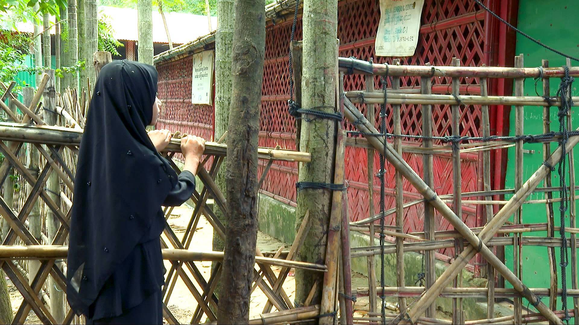 'Video thumbnail for Bangladesh’s Rohingya camps lose schools to aid cuts, risking a lost generation of children'