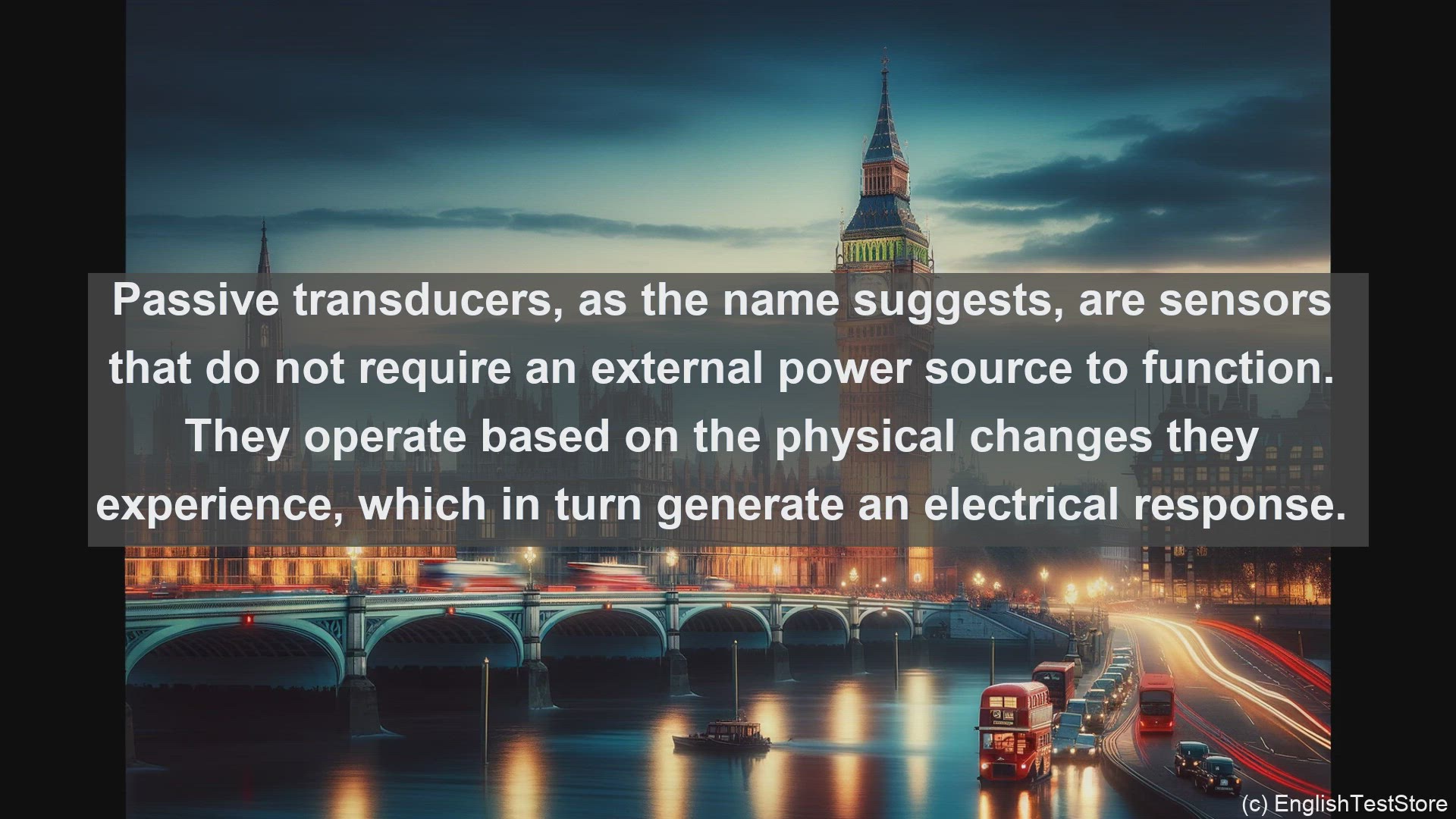 'Video thumbnail for Passive transducer in science  definition and examples'
