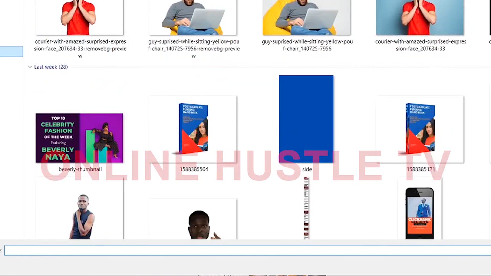 'Video thumbnail for How to remove background from image in ONE CLICK [Make Money Online]'