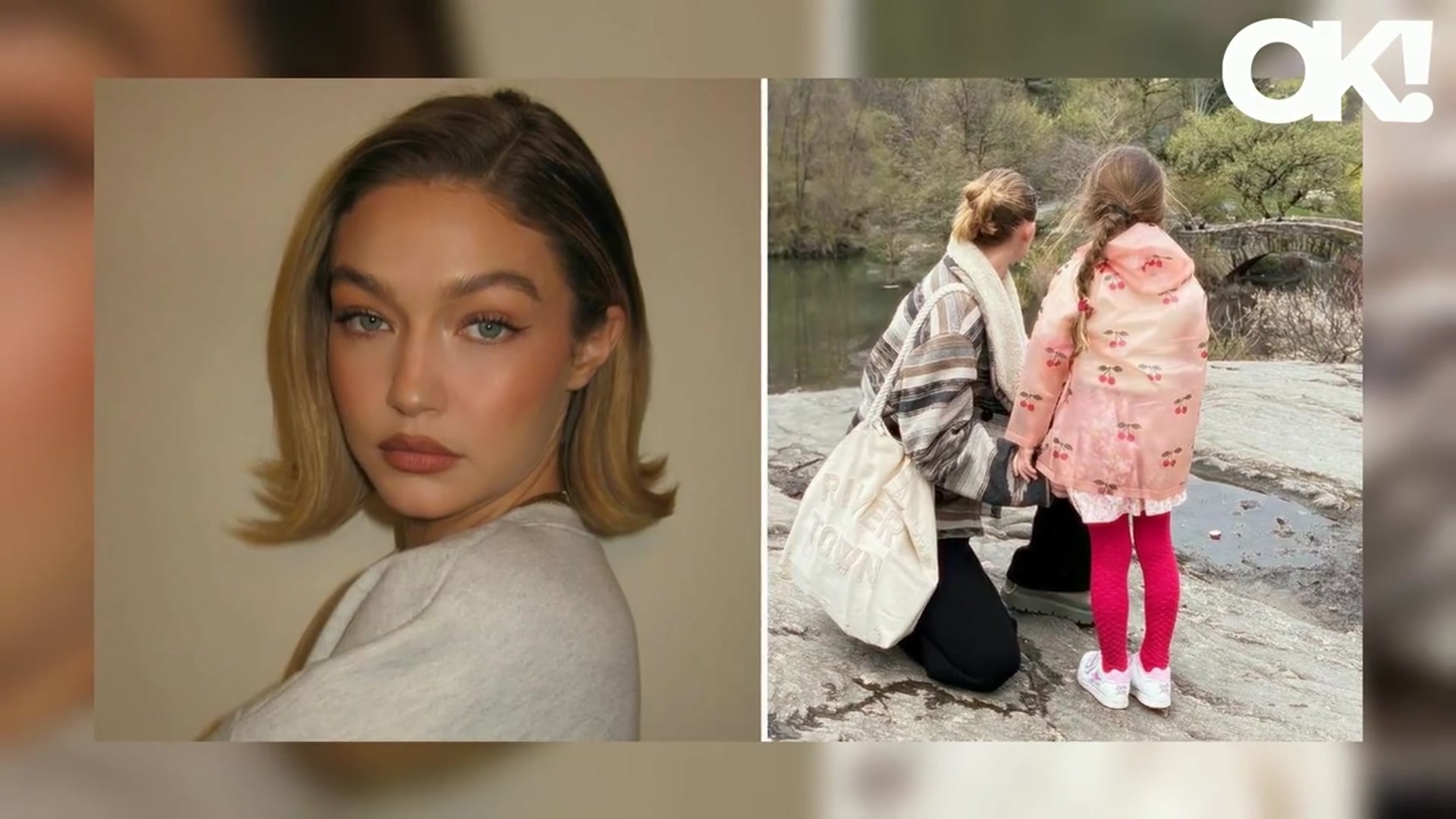 'Video thumbnail for Gigi Hadid Shows Off Her Physique in Photos From Fun Springtime Activities With Daughter Khai, 4'