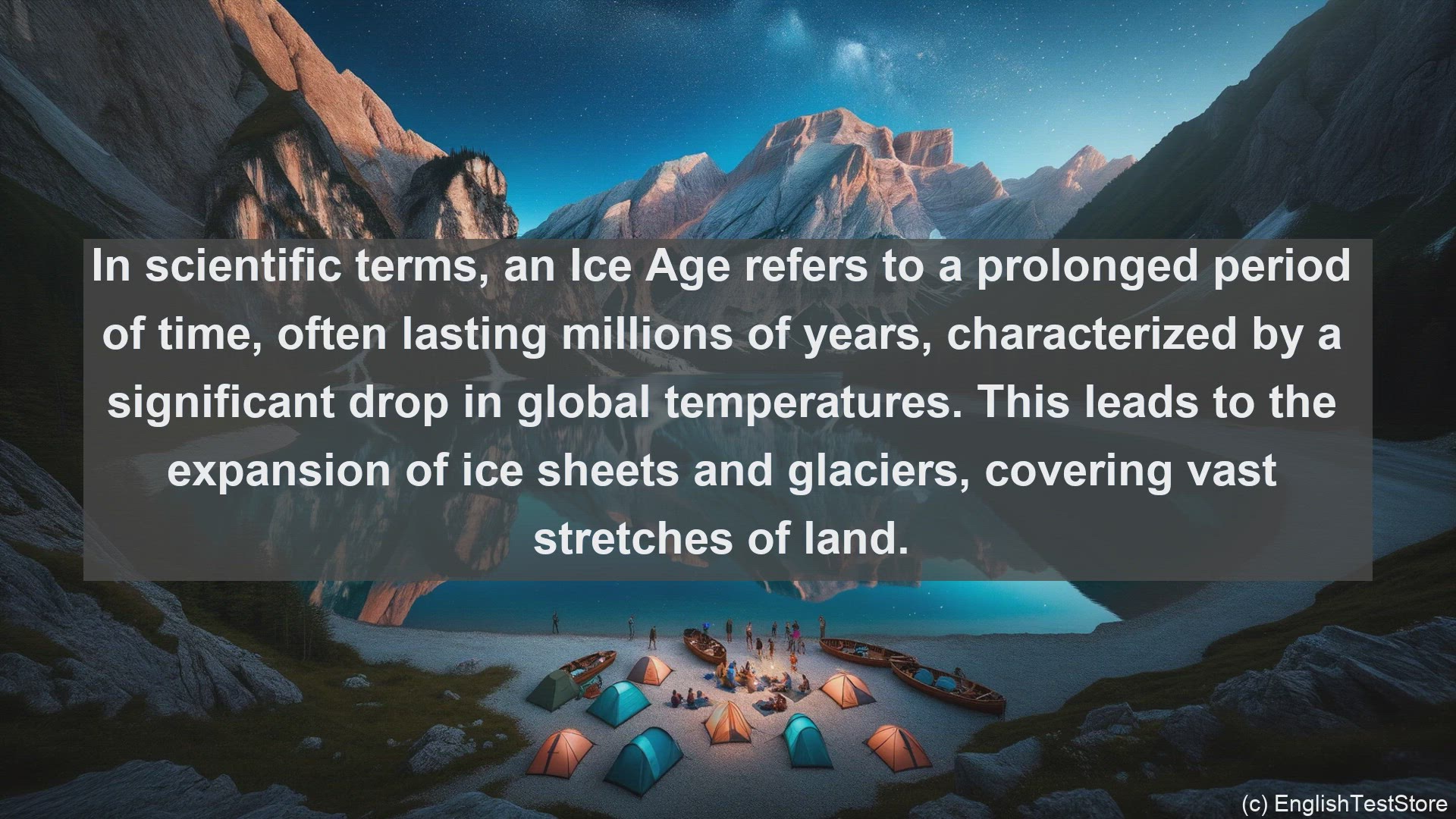 'Video thumbnail for Ice age in science  definition and examples'