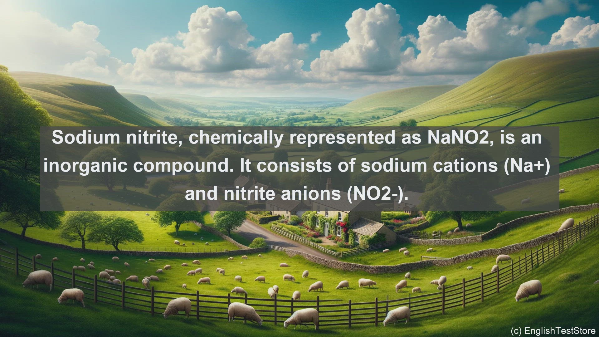 'Video thumbnail for Sodium nitrite in science  definition and examples'