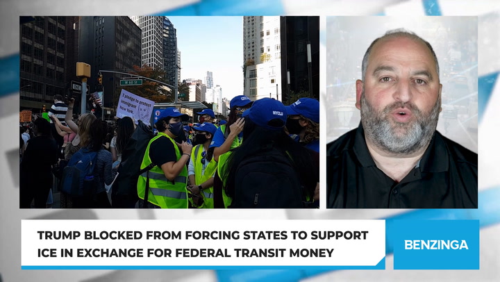 'Video thumbnail for Trump Blocked From Forcing States to Support ICE in Exchange for Federal Transit Money'