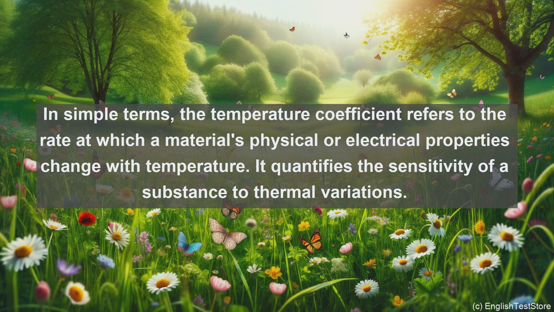'Video thumbnail for Temperature coef in science  definition and examples'