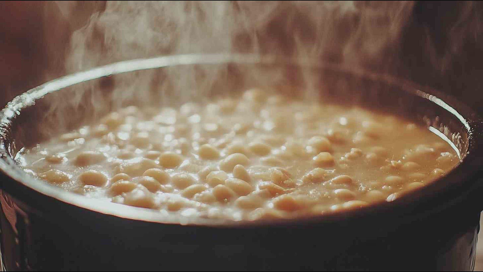 'Video thumbnail for Creamy Crock Pot Navy Bean Soup'