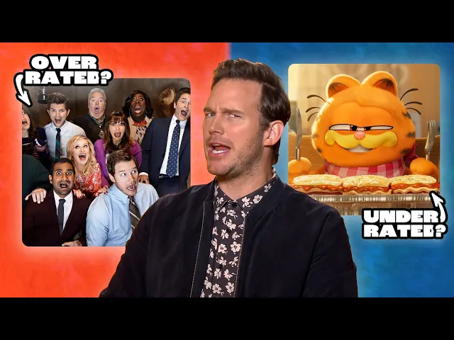 'Video thumbnail for Chris Pratt's Most CONTROVERSIAL Opinions 😂 | Chris Pratt Interview | Garfield'