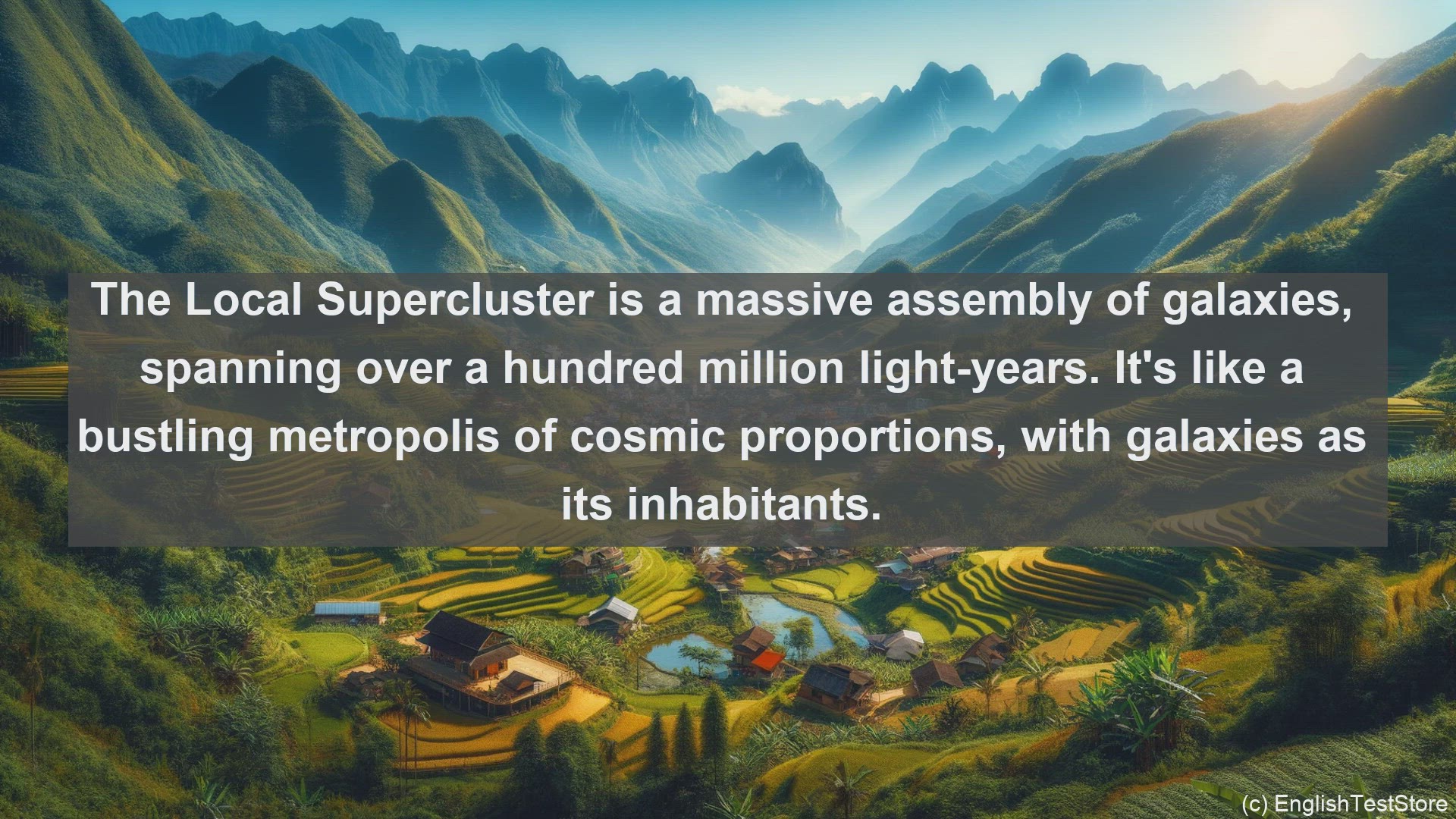 'Video thumbnail for Local supercluster in science  definition and examples'