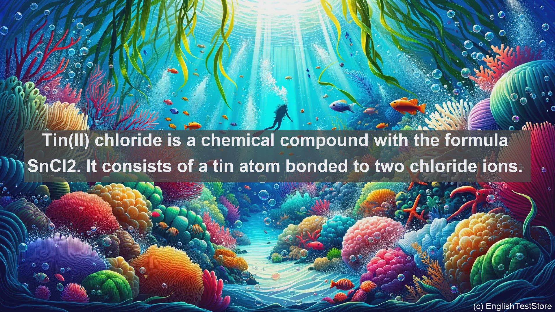 'Video thumbnail for Tin ii chloride in science  definition and examples'