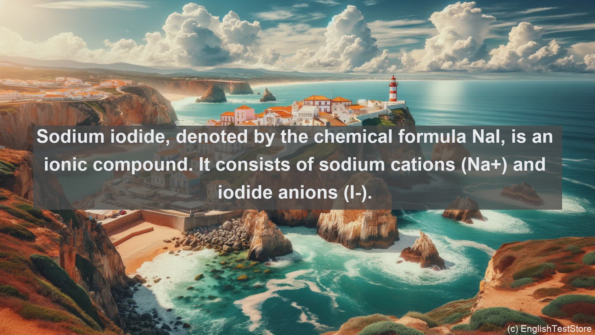 'Video thumbnail for Sodium iodide in science  definition and examples'