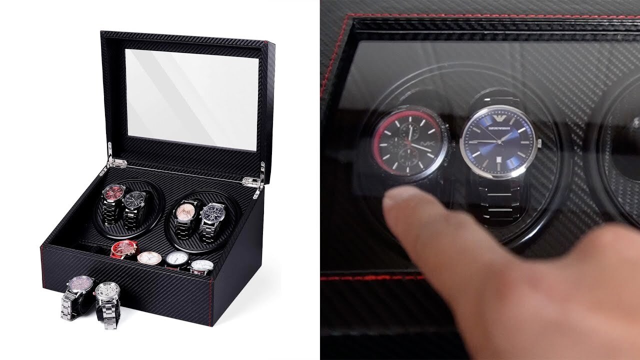 'Video thumbnail for LALAHOO Watch Winder for Automatic Watches Review'