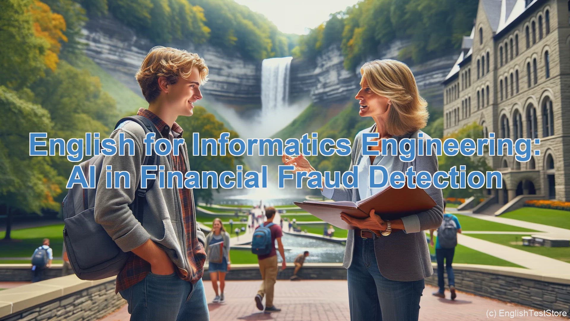 'Video thumbnail for English Conversation for Informatics Engineering: AI in Financial Fraud Detection'