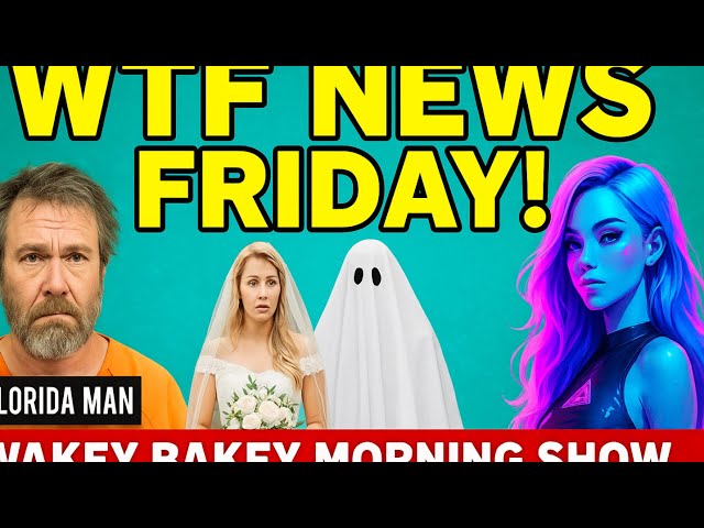 Video thumbnail for WTF News Friday! | Weirdest Headlines of the Week | Wakey Bakey Morning Show