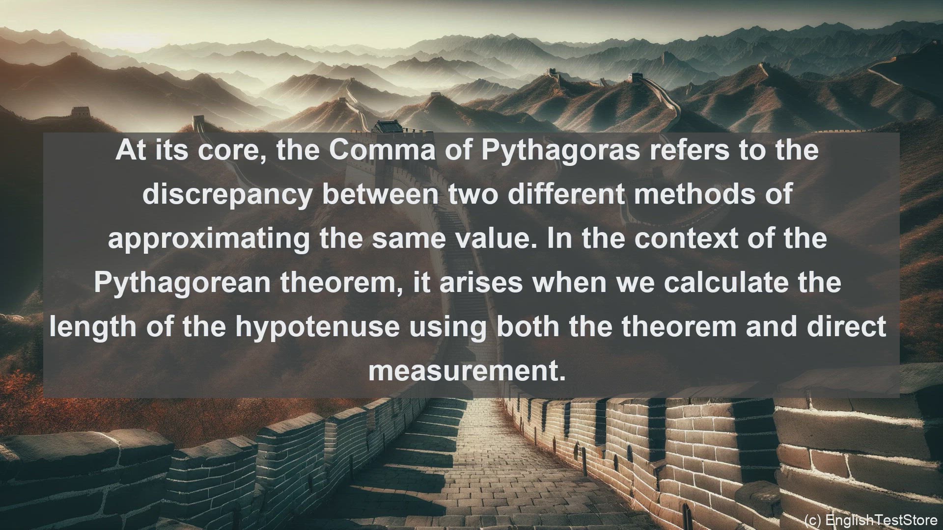 'Video thumbnail for Comma of pythagoras in science  definition and examples'