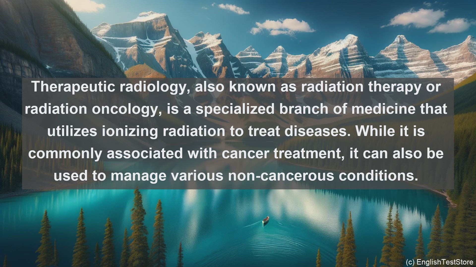 'Video thumbnail for Therapeutic radiology in science  definition and examples'