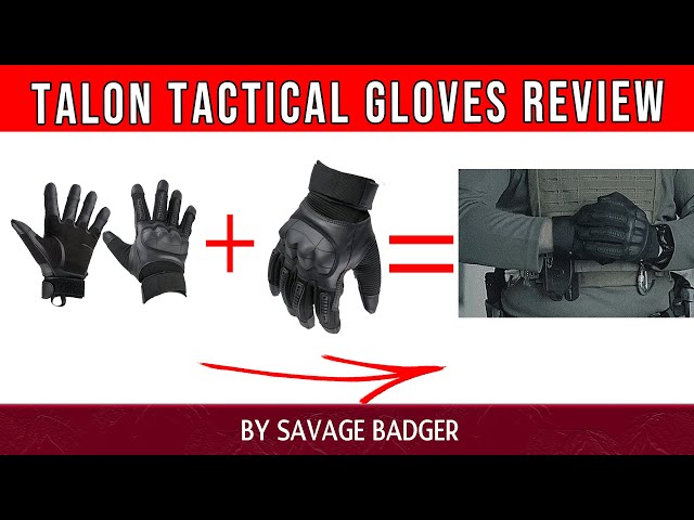 'Video thumbnail for Talon Tactical Gloves Review'