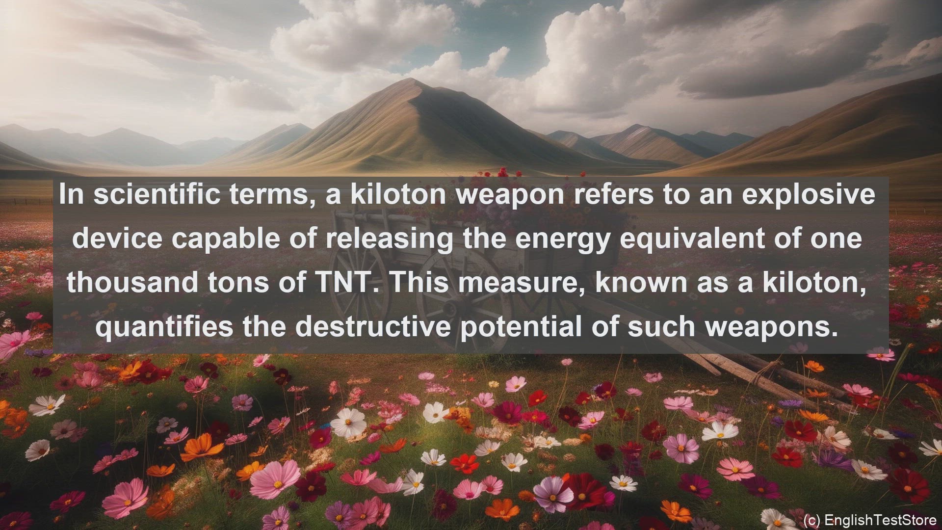 'Video thumbnail for Kiloton weapon in science  definition and examples'