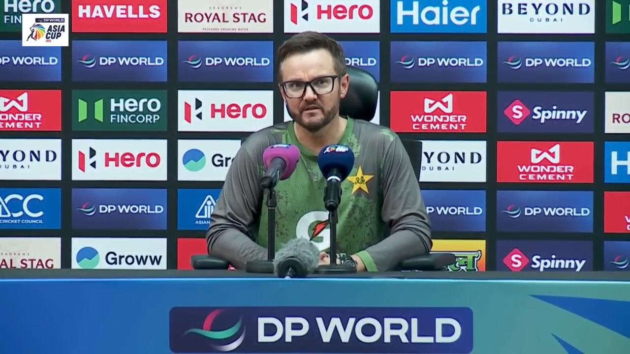 Video thumbnail for 'We deserve to be in the final' - Pakistan coach Hesson after brilliant win over Bangladesh in Asia Cup