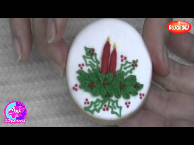 'Video thumbnail for How to Decorate Christmas Cookies - Part 1'